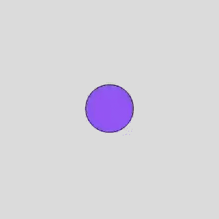 This sketch uses arrow keys to move the circle to a different corner each press and changes the colour depending on which arrow key you press.